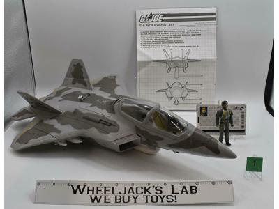 Thunderwing Jet With Slip Stream #1 Complete Action G.I. Joe 2004 Vehicle Hasbro