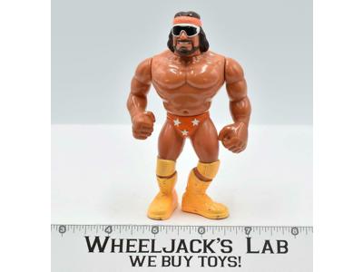 Macho Man Randy Savage 100% Complete 1990 WWF Wrestling Hasbro Vintage Figure