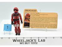 Wild Weasel #1 V1 100% Complete 1984 GI Joe ARAH Hasbro Vintage Action Figure