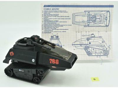 Cobra HISS Tank #5 1983 GI Joe ARAH Hasbro Vintage Action Vehicle