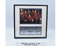 Heroes of the Final Frontier Star Trek AUTOGRAPHED Plaque 65/2500 W/COA
