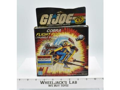 Cobra Flight Pod W/Box GI Joe 1985 Vintage Vehicle ARAH Hasbro Vehicle