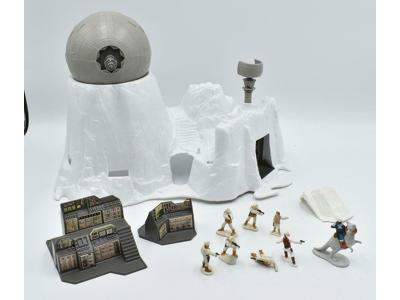 Hoth Ion Cannon Playset 100% Complete Star Wars 1982 Micro Collections Vintage
