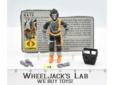 B.A.T.S. #4 V1 100% Complete ARAH 1986 GI Joe Hasbro Vintage Action Figure