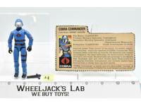 Cobra Commander #4 SWIVEL ARM Complete V1.5 1982 GI Joe Hasbro Action Figure