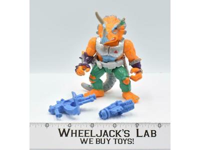 Triceraton 100% Complete Teenage Mutant Ninja Turtle 1990 Playmates Figure