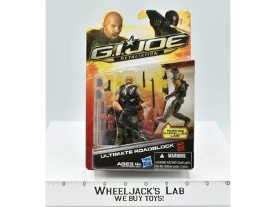 Ultimate Roadblock G.I. Joe Retaliation 2012 Hasbro NEW MOSC SEALED