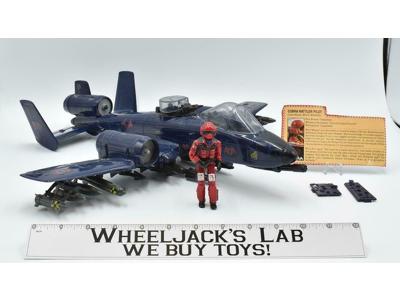 Cobra Rattler Attack Jet &amp; Wild Weasel 100% Complete 1984 G.I. Joe Vehicle ARAH