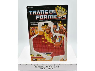 Afterburner Cardback 1987 Vintage Hasbro G1 Transformers Action Figure