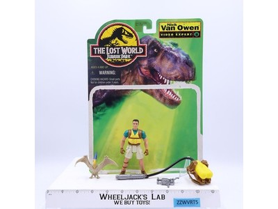 Nick Van Owen Video Expert 100% Complete Jurassic Park The Lost World W/CARDBACK
