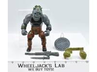Rocksteady SOFT HEAD 100% Complete Teenage Mutant Ninja Turtles TMNT 1988