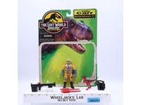 Eddie Carr Series 2 100% Complete Jurassic Park The Lost World Kenner W/CARDBACK