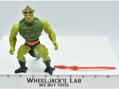 Whiplash 100% Complete He-Man Masters of the Universe MOTU 1984 Mattel Figure