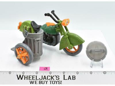 Sewer Cycle With Side Car #2 Teenage Mutant Ninja Turtle 1989 Playmates Toys