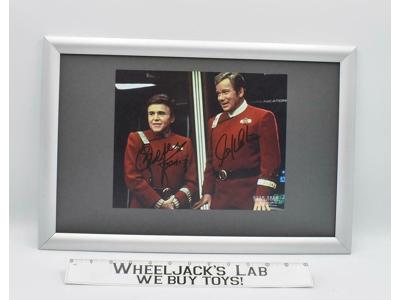 Captain Kirk &amp; Chekov Star Trek Koenig &amp; Shatner AUTOGRAPHED 8x10 Picture