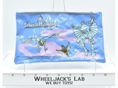 Pencil Pouch bag Silverhawks 1986 Kenner Spindex Telepix Action Figure
