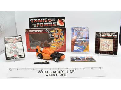Sandstorm METAL UNUSED STICKERS MIB 100% Complete 1986 Vintage G1 Transformers