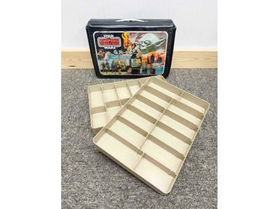 Star Wars Vinyl Action Figure Case W/2 Trays 1980 ESB Kenner Vintage