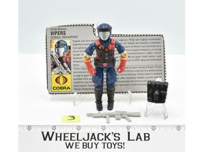 Vipers #3 V1 100% Complete ARAH 1986 GI Joe Hasbro Vintage Action Figure