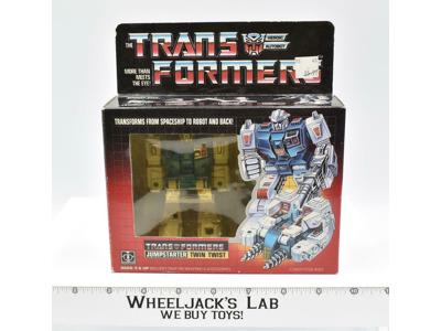 Twin Twist MIB NEW 1985 Vintage Hasbro G1 Transformers Action Figure
