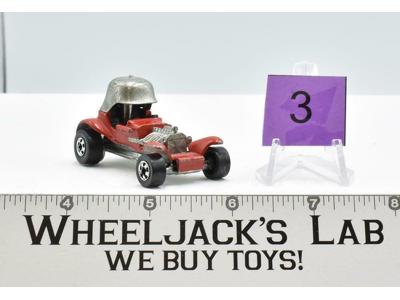 Red Baron #3 Blackwalls Hot Wheels 1970 Mattel Vintage