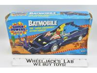 Batmobile Super Powers 1985 Kenner Vintage Action Figure Vehicle W/Box