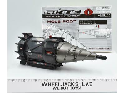 Mole Pod 100% Complete G.I. Joe 2009 Action Figure Vehicle