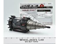 Mole Pod 100% Complete G.I. Joe 2009 Action Figure Vehicle