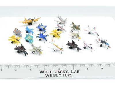 Lot of 19 Jet Planes Micro Machines 1988 Lewis Galoob Vehicle Vintage