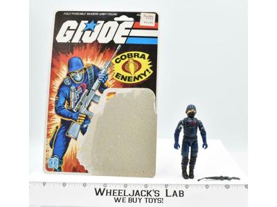 Cobra Enemy 100% Complete W/ Card Swivel Arms V1.5 GI Joe 1982 Hasbro Figure