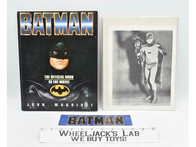 Batman The Official Book of the Movie John Marriott 1989 DC Comics Hard Cover