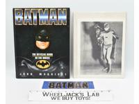 Batman The Official Book of the Movie John Marriott 1989 DC Comics Hard Cover