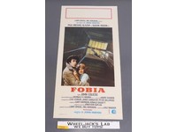Phobia Movie Poster 13" X 27" 1980 Original Fobia Foreign Paul Micheal Hogan