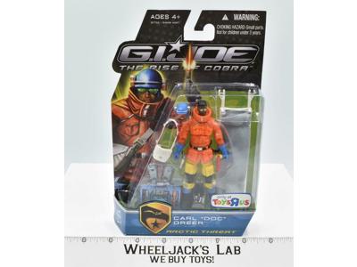 Doc Carl Greer G.I. Joe Rise of Cobra 2009 Hasbro NEW SEALED MOSC