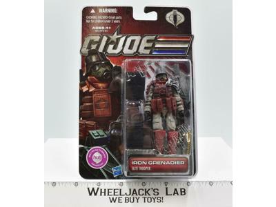 Iron Grenadier G.I. Joe 30th Anniversary 2011 Hasbro NEW SEALED MOSC