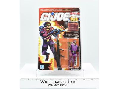 S.A.W. SAW Viper Sealed 1990 GI Joe Hasbro Action Figure Vintage