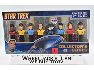Star Trek PEZ Dispenser #1 Set Of 8 Limited Edition Collector's Series 2008 MISB