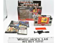 Blaster NICE FIGURE MIB 100% Complete 1985 Vintage Hasbro G1 Transformers