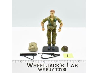 Footloose #1 V1 100% Complete 1985 GI Joe ARAH Hasbro Vintage Action Figure
