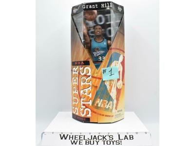 Grant Hill #1 NBA Superstars 13" 1999 Mattel Upper Deck Sports Action Figure