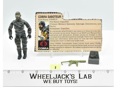 Firefly #1 V1 1984 GI Joe ARAH Vintage Hasbro Action Figure