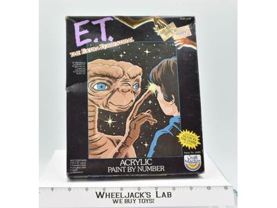 ET Acrylic Paint by Number E.T. The Extra-Terrestrial 1982 Craft Master NEW MISB