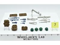 Lot Battle Gear Accessory 2 Set 7 1984 Weapons GI Joe Vintage Action Figure