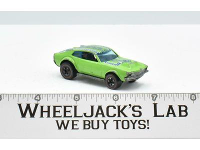 Mighty Maverick Green Flying Colors Hot Wheels 1969 Redline Vintage Mattel