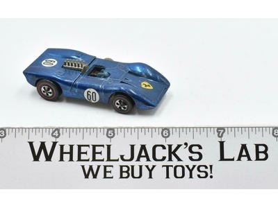 Ferrari 312P Blue Hot Wheels 1969 Redline Vintage Mattel RL