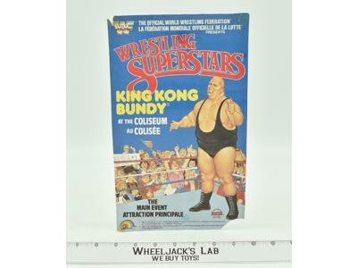 King Kong Bundy Original Poster 1985 WWF LJN Wrestling Vintage