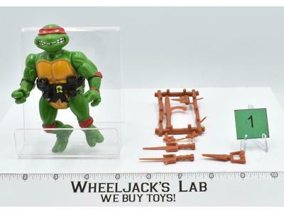 Raphael HARD HEAD #1 100% Complete Teenage Mutant Ninja Turtle 1988 Playmates