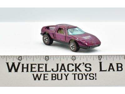 Mercedes Benz C-111 Magenta Restored 1970 Redline Hot Wheels Mattel Vintage RL