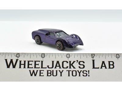 Ford J-Car Purple Hot Wheels 1968 Redline Mattel Vintage RL