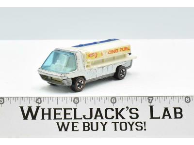 The Heavyweights Racing Fuel Truck White 1969 Redline Hot Wheels Mattel Vintage